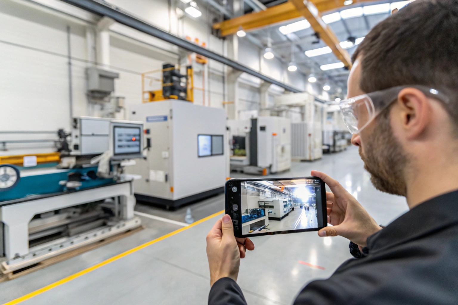 virtual CNC factory tour before placing solar parts order